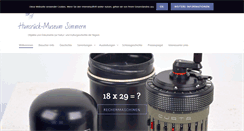 Desktop Screenshot of hunsrueck-museum.de